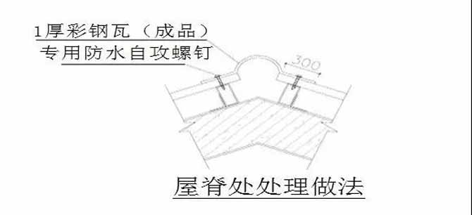 彩钢瓦屋面施工2